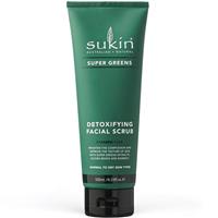 Sukin Super Greens Detoxifying Facial Scrub 125ml - GimmeNow