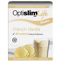 OptiSlim Life Shake French Vanilla 50g x 7 - GimmeNow