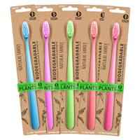 NFCo. Bio Toothbrush 1 Pack Soft Neon