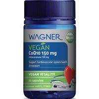 Wagner Vegan CoQ10 150mg 60 Capsules - GimmeNow