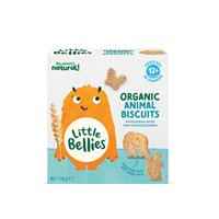 Little Bellies Organic Animal Biscuits 130g