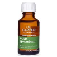Oil Garden Rose Geranium Essential Oil 25ml - GimmeNow