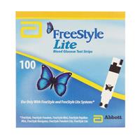 Abbott Freestyle Lite 100 Blood Glucose Strips