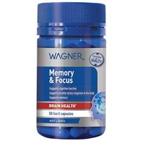 Wagner Memory & Focus 50 Capsules - GimmeNow