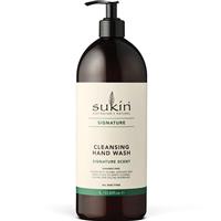 Sukin Signature Cleansing Hand Wash Pump 1 Litre - GimmeNow