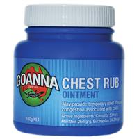 Goanna Chest Rub 100g - GimmeNow