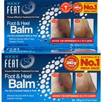 Neat Feat Foot & Heel Balm 2x120g Tubes