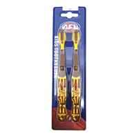 AFL Kids Toothbrush Hawthorn Twin Pack