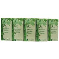 Health & Beauty Bamboo Pocket Tissues 10 Pack 3 Ply