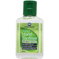 Health & Beauty Hand Sanitiser 60ml