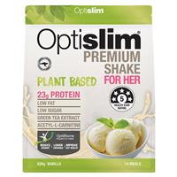 Optislim For Her Plant Based Shake Vanilla 826g Pouch - GimmeNow