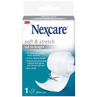 Nexcare Soft and Stretch Cut to Length 8cm x1m Roll - GimmeNow