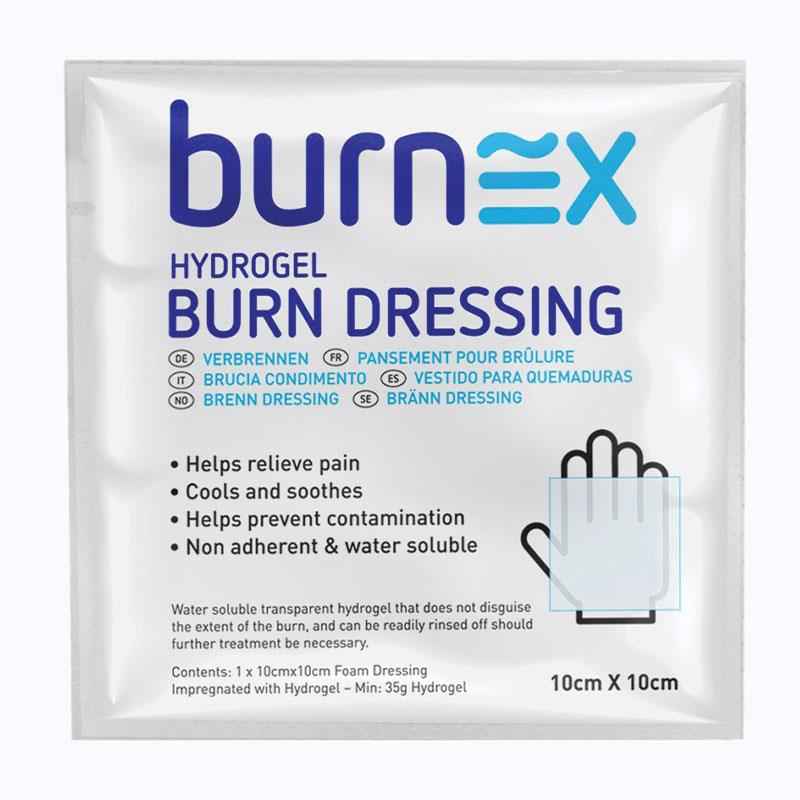 Burnex Hydrogel Burn Dressing 10x10cm