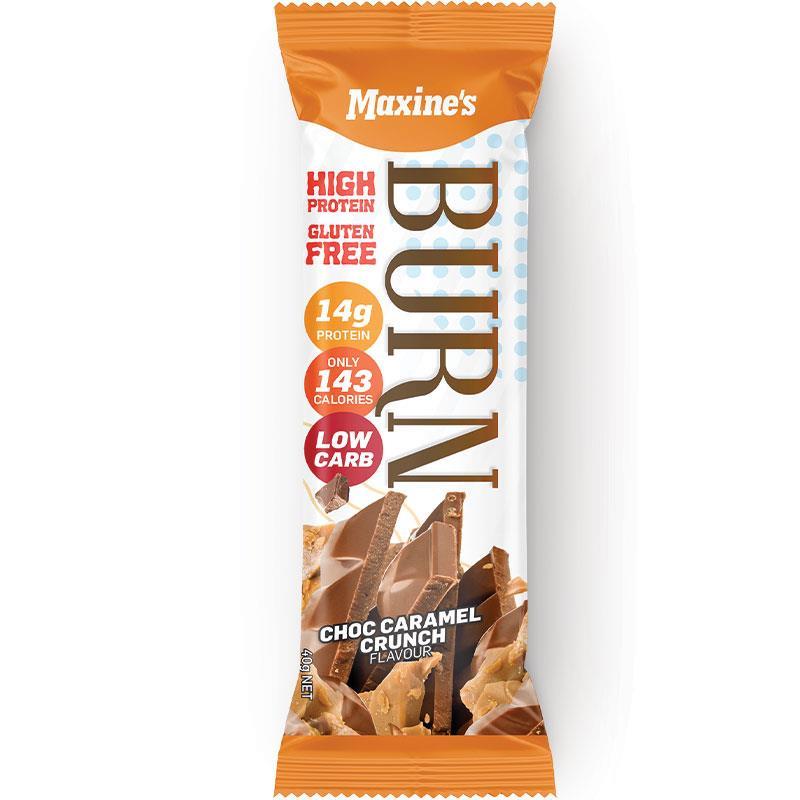 Maxine's Burn Bar Choc Caramel Crunch 40g