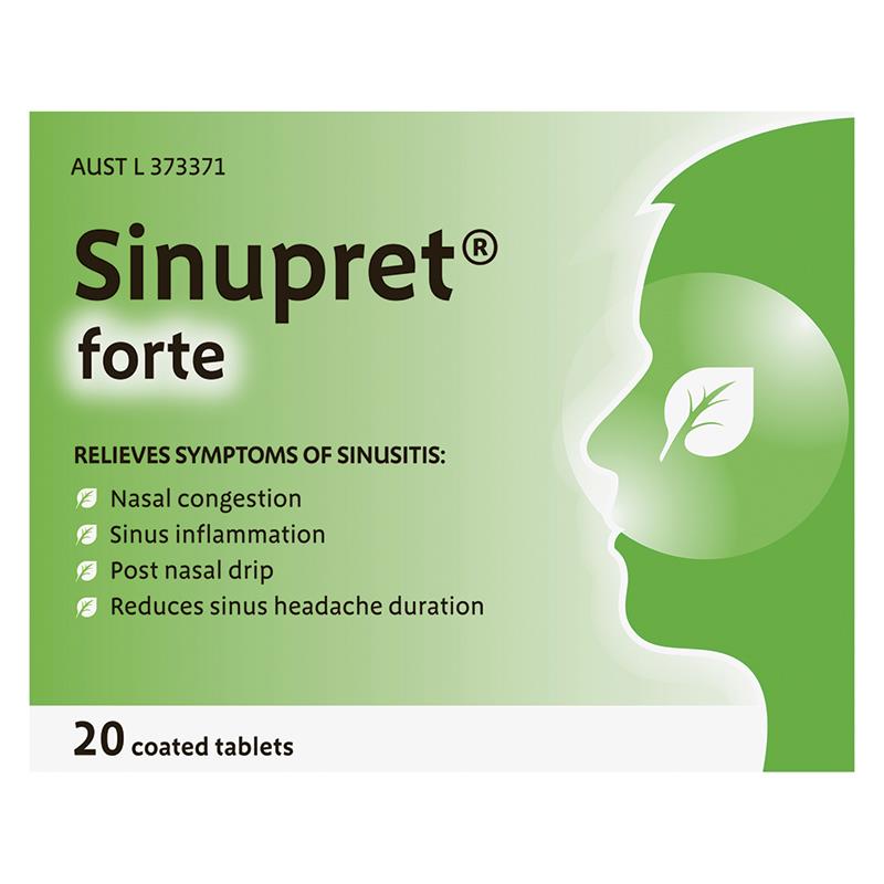 Sinupret Forte 20 Tablets