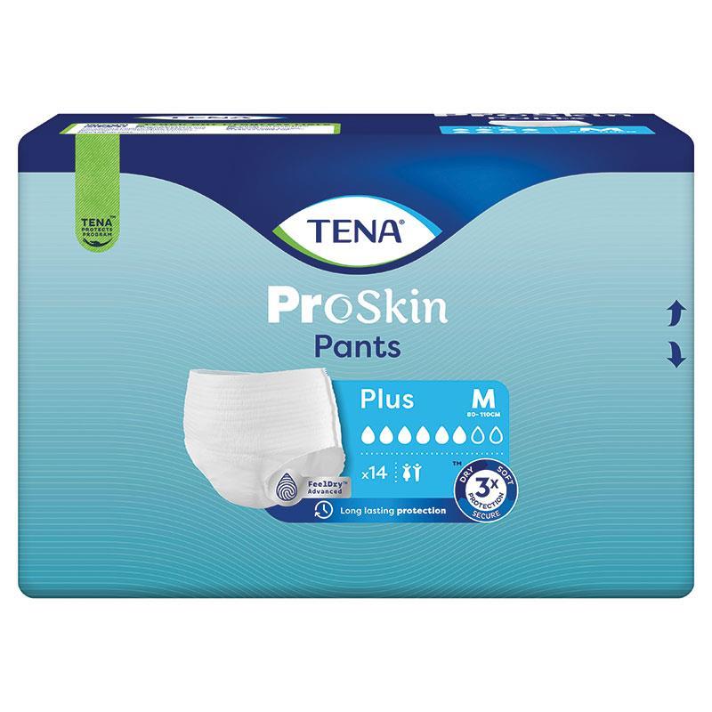 TENA Pants Proskin Plus Medium 14 Pack
