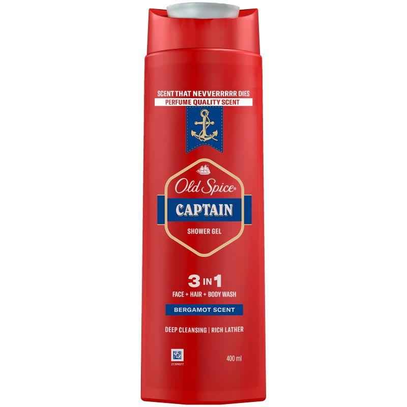Old Spice Captain 3 in 1 Body Wash 400ml