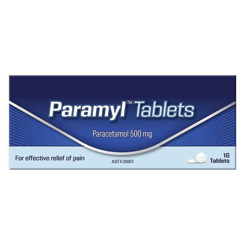 Paramyl 500mg 16 Tablets