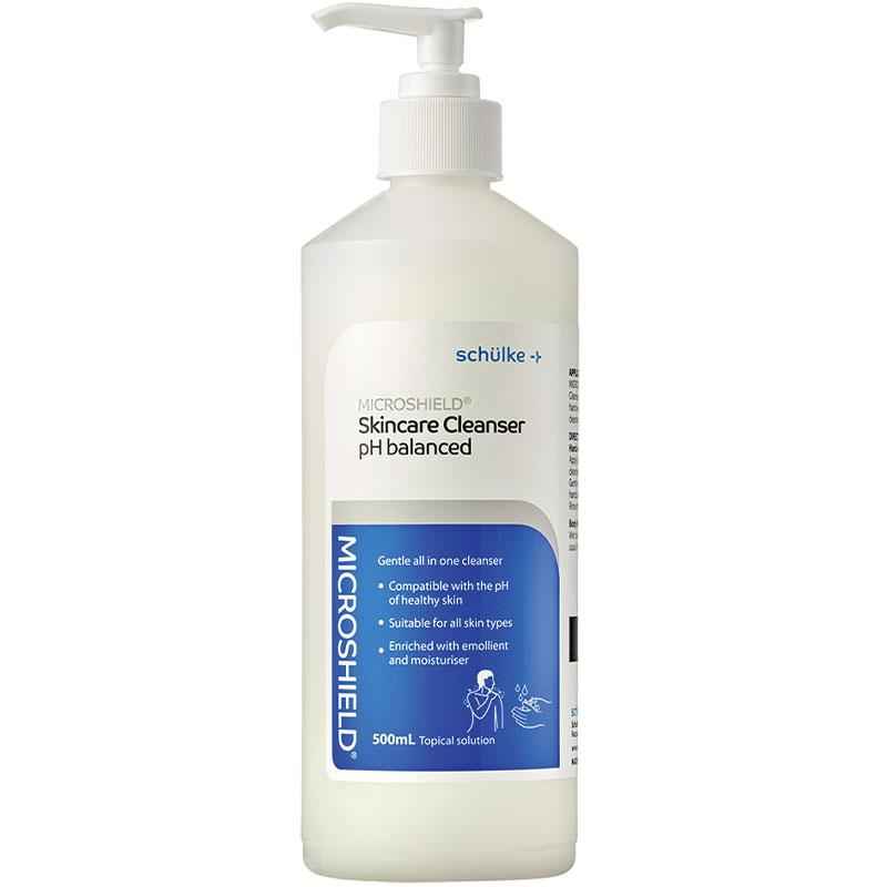 Microshield Skincare Cleanser pH Balanced 500ml