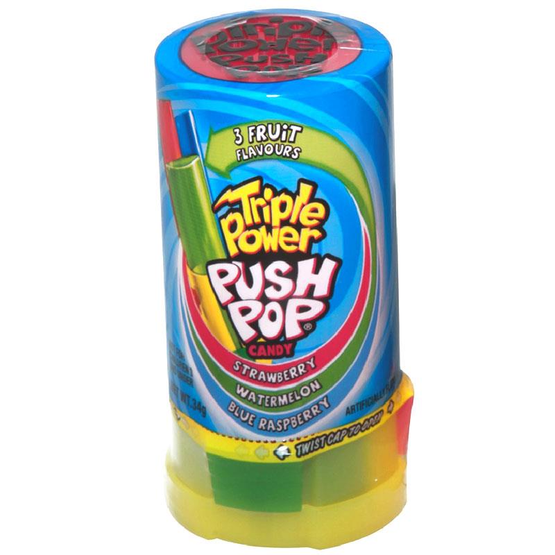 Triple Power Push Pop 34g