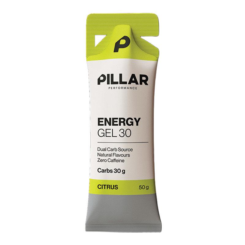 PILLAR Performance Energy Gel 30g Carbs Citrus 50g
