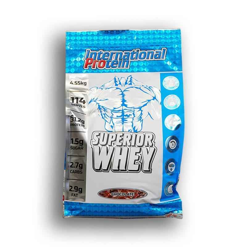 International Protein Superior Whey Chocolate 4.55kg