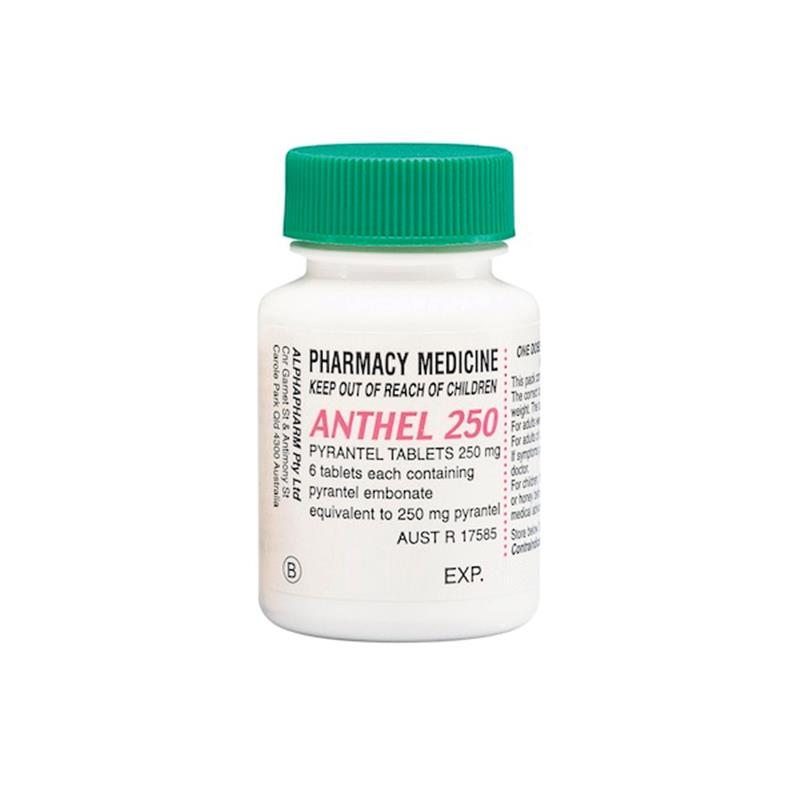 Anthel Tablets 250mg 6