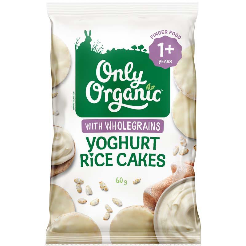 Only Organic Yoghurt Rice Cake 60g