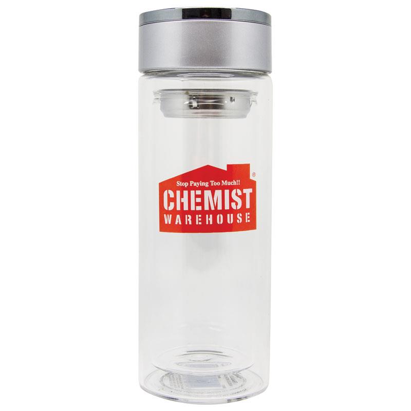 CWH Tea Infuser Double Glass Insulated