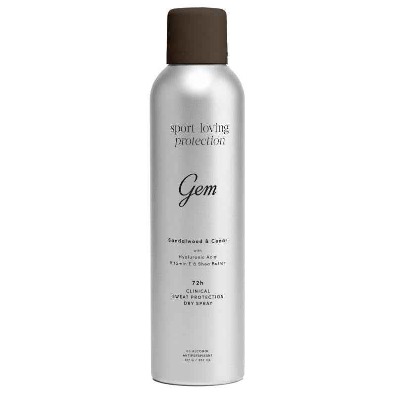 Gem Men Sport-Loving Clinical Antiperspirant Aerosol Sandalwood & Cedar 207ml