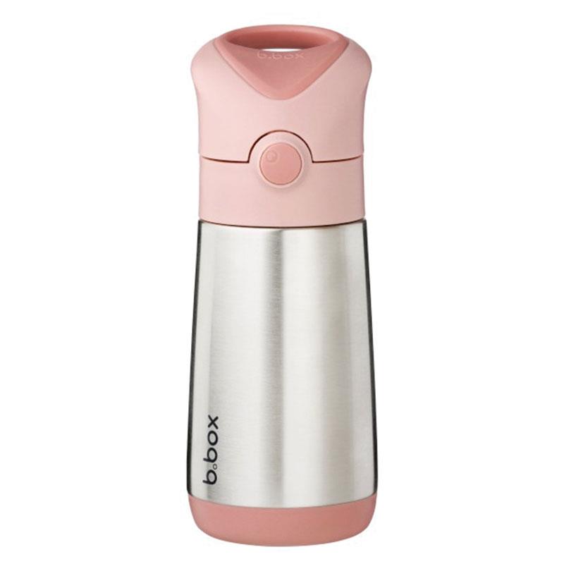 B.Box Insulated Drink Bottle Blush Crush 350ml