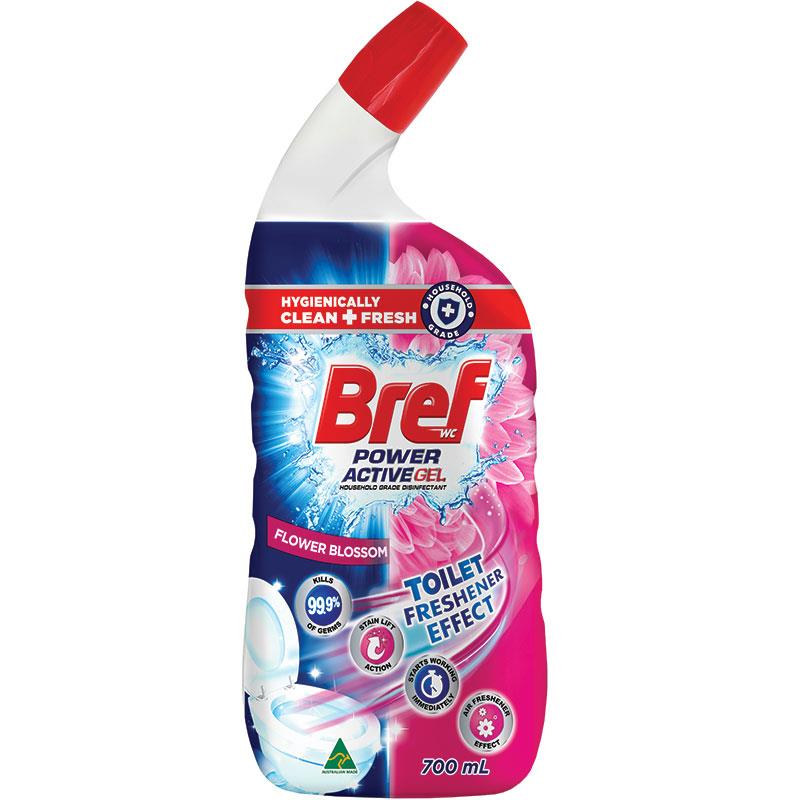 Bref Power Active Gel Flowers Toilet Cleaner 700ml
