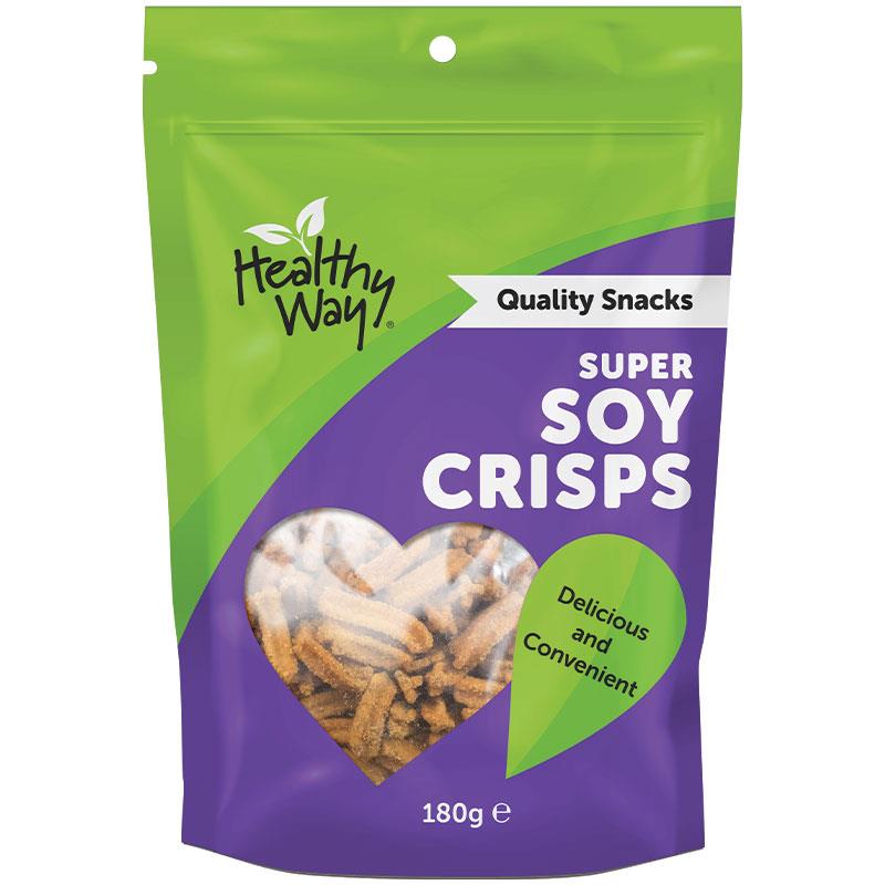 Healthy Way Super Soy Crisps 180g