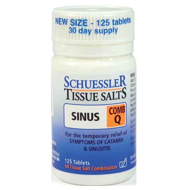 Tissue Salts Comb Q Sinus 125 Tablets