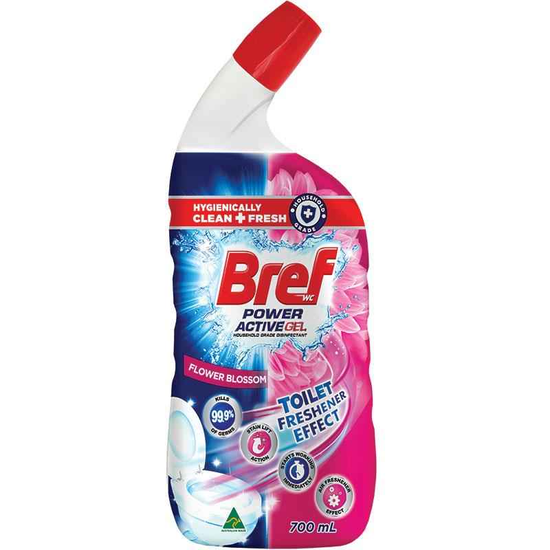 Bref Power Active Gel Flowers Toilet Cleaner 700ml