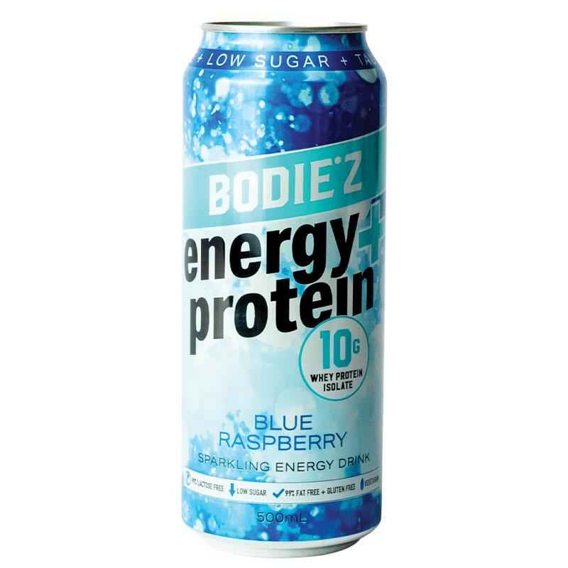 Bodiez Energy + Protein Blue Raspberry 500ml