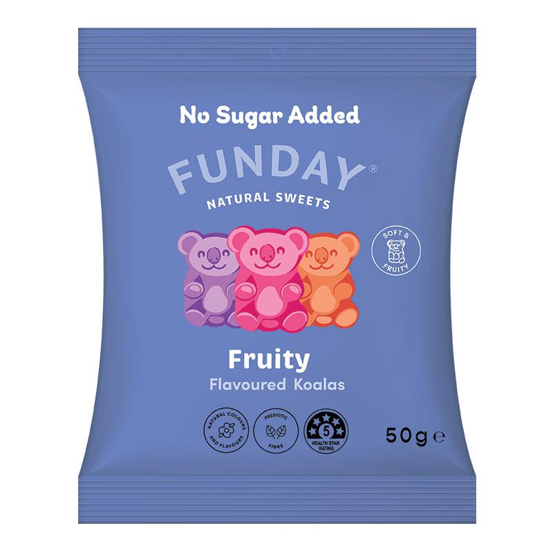 Funday Fruity Vegan Koalas 50g