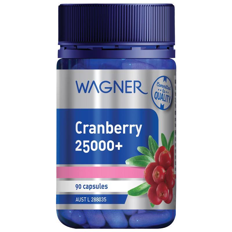 Wagner Cranberry 25000+ 90 Capsules