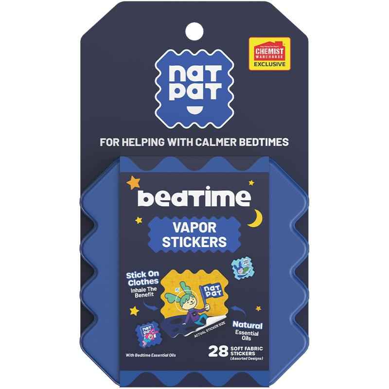 NatPat Kids Bedtime Sleep Stickers 28 Patches