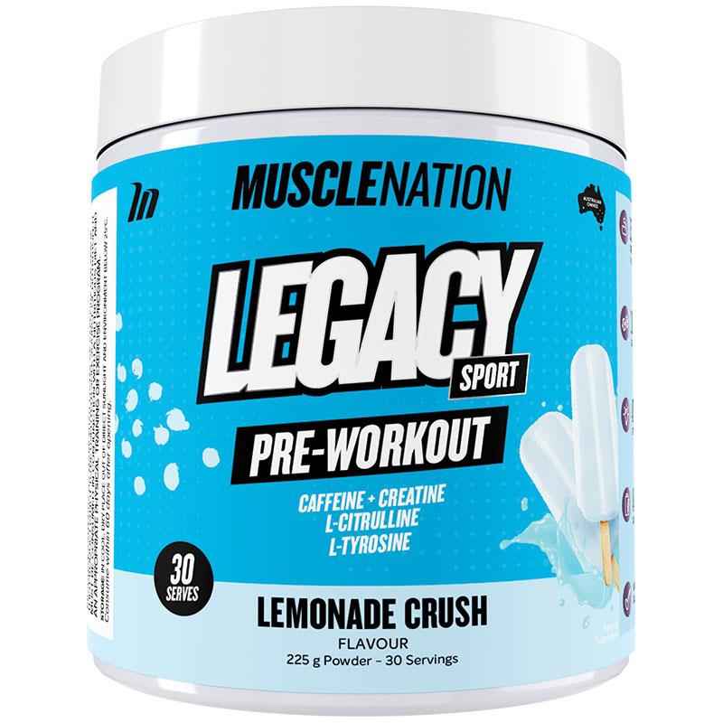 Muscle Nation Legacy Lemonade Crush 225g