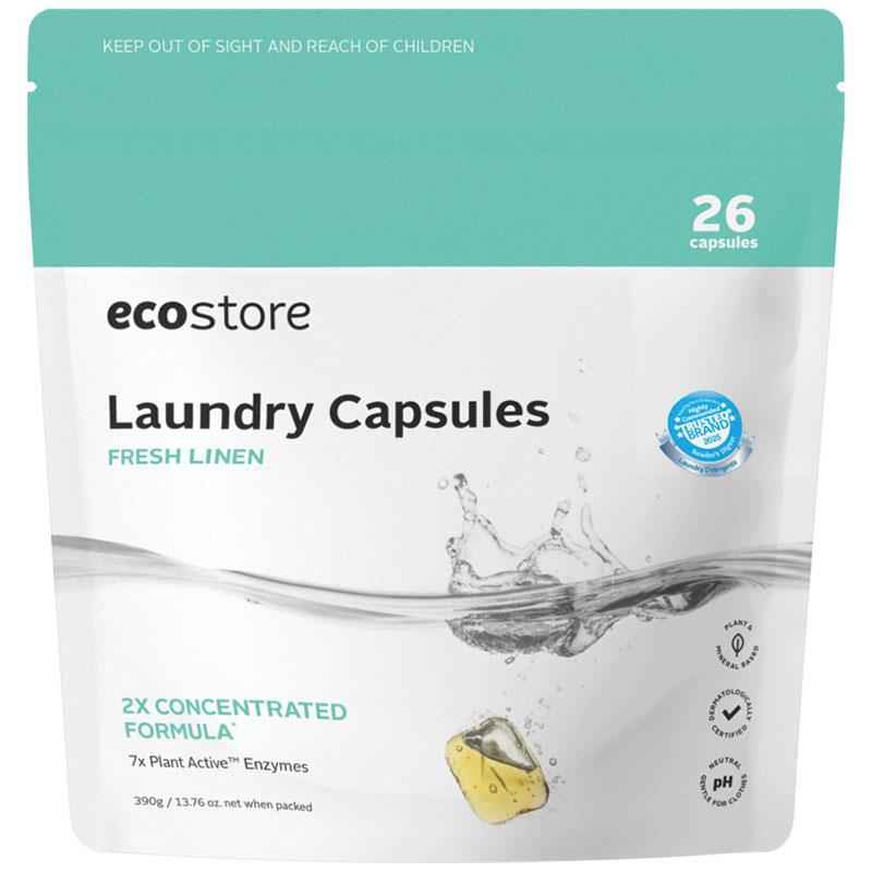 Ecostore Laundry Capsules Fresh Linen 26 Capsules