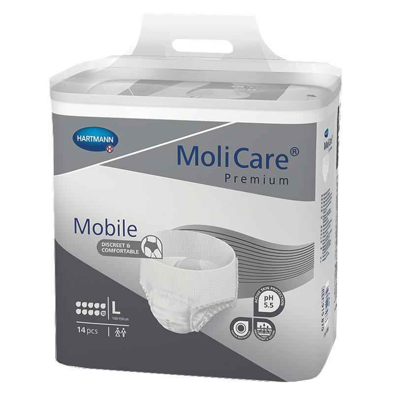 Molicare Premium Mobile 10 Drops Large 14 Pack
