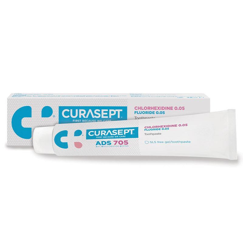 Curasept Toothpaste 0.05% Chlorhexidine 0.05% Fluoride SLS Free 75ml