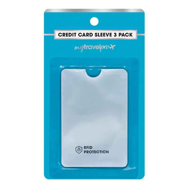 MyTravelPro RFID Credit Card Sleeves 3 Pack