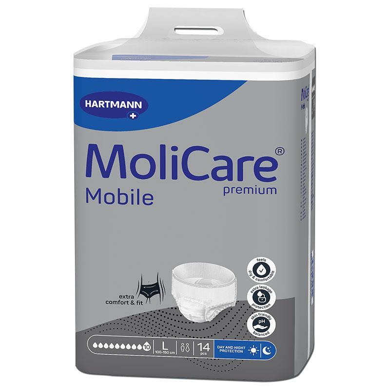 Molicare Premium Mobile 10 Drops Large 14 Pack