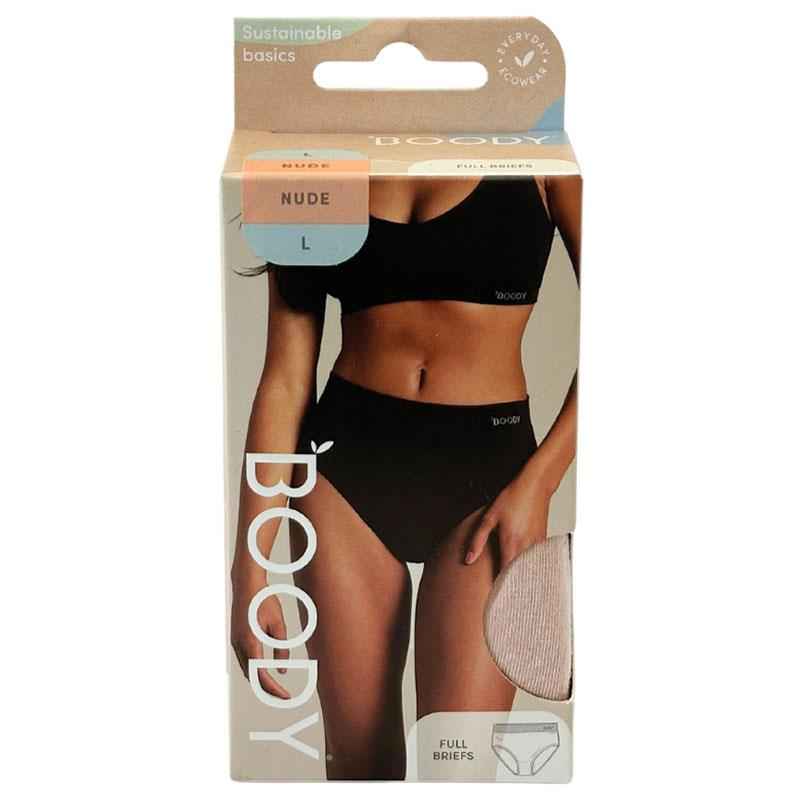 Boody Full Briefs Nude Large