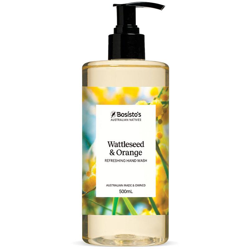 Bosistos Wattleseed & Orange Hand Wash 500mL