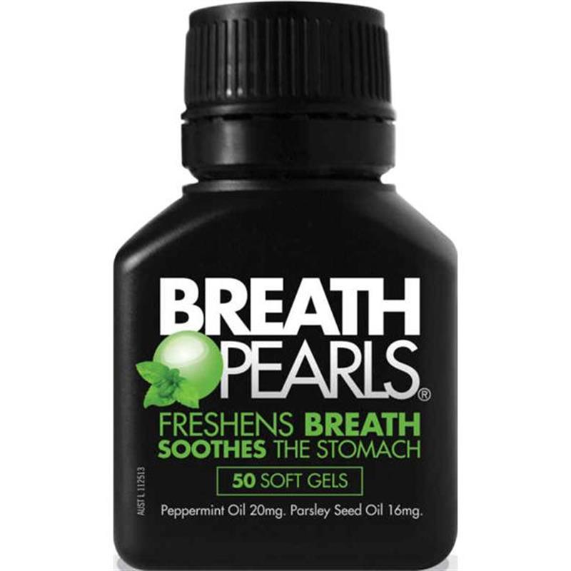 Breath Pearls Natural Capsules 50