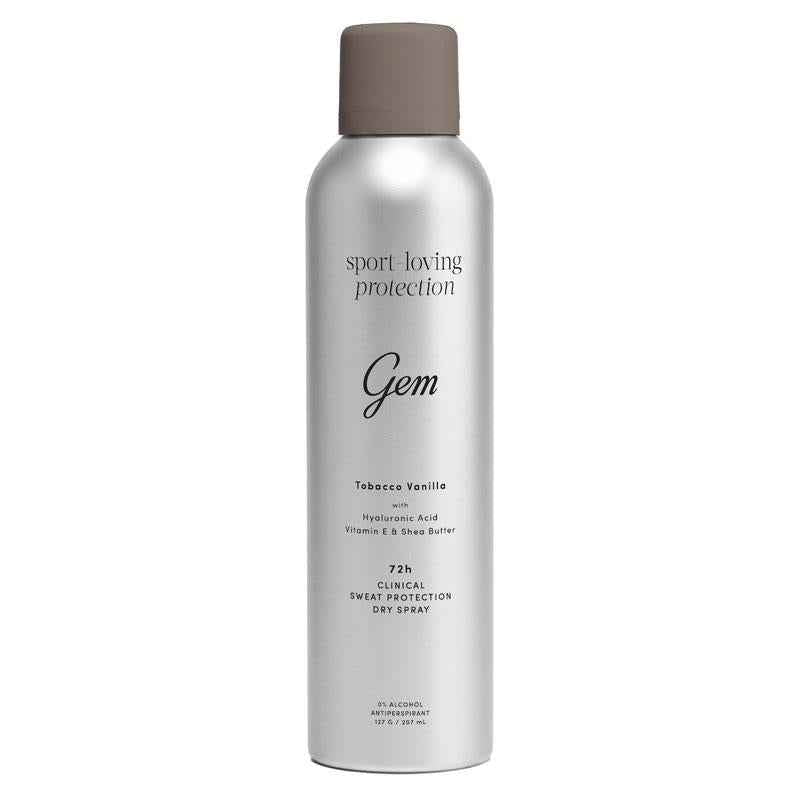 Gem Men Sport-Loving Clinical Antiperspirant Aerosol Tobacco Vanilla 207ml