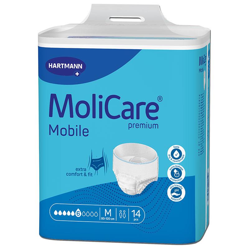 Molicare Premium Mobile 6 Drops Medium 14 Pack